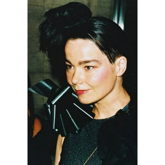 Bjork 24x36 Poster Candid in Black Dress