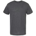 thumbnail image 5 of M&O Men’s Short Sleeve T-Shirt - Dark Heather, Sizes S-4XL - Gold Soft Touch Crew Neck Tee, 5 of 5
