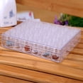 thumbnail image 2 of Clear Plastic Bead Storage Cases Set with 30 Storage Jars  Painting Accessory Box Organizers with Lid for Jewelry DI, 2 of 5