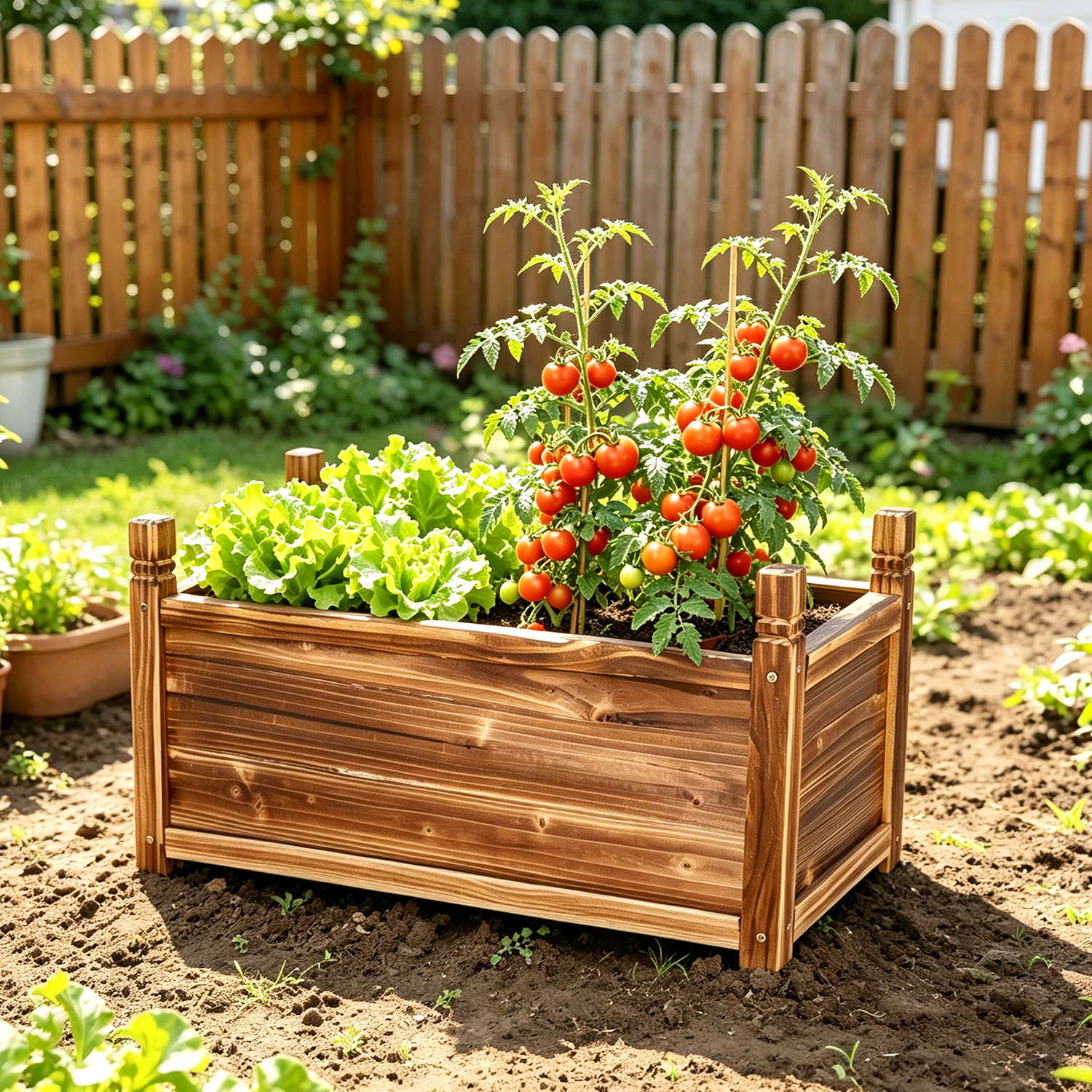 Furinno Wooden Garden Outdoor 15