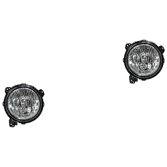 Par de Faros Wrangler 2018 A 2019 Jeep TYC .
