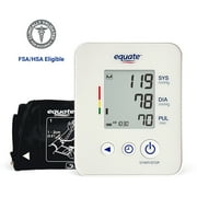 Equate Upper Arm Blood Pressure Monitor with Wide Range Cuff – Irregular Heartbeat Detection