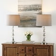 thumbnail image 2 of SAFAVIEH Keeva Crystal Table Lamps with USB Port, Clear/Grey, Set of 2, 2 of 5