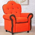 thumbnail image 1 of Costway Enfant Fauteuil Inclinable Enfants Canapé Canapé Salon Meubles Orange, 1 of 7