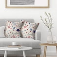 thumbnail image 3 of 4th of July Pillow Covers 20x20 Set of 2, Independence Day American Flag Stars Decorative Throw Pillows Linen Memorial Day Patriotic Cushion Pillow Covers for Sofa Couch Summer Outdoor Decor, 3 of 6