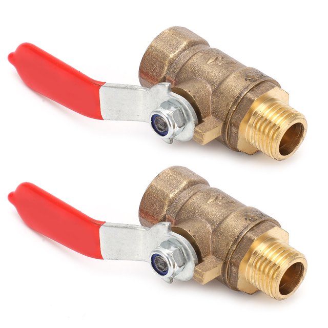 Válvula de Bola 1/4, Válvula de Bola Corrosión de Silicona 2 Puntos multicapa para válvula Pex para accesorios de válvula de bola para válvula de bola para compresor de aire