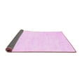 thumbnail image 2 of Ahgly Company Indoor Square Abstract Pink Contemporary Area Rugs, 8' Square, 2 of 4