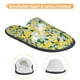 thumbnail image 3 of Fotbe Lemon1 Pantuflas Peludas para Mujer con Estampado, Zapatillas de Peluche, Zapatos de Invierno para Casa, Uso Interior y Exterior-Large, 3 of 8