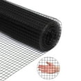 thumbnail image 1 of Yiwa 48in x 50ft Black Hardware Cloth 1:1 Vinyl Coating Metal Wire Mesh for Garden Pet/Poultry Enclosures Protection, 15 Gauge, 1 of 7