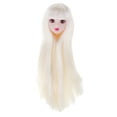 thumbnail image 2 of Cabeza de muñeca Macarena para esculpir con cabellero dorado accesorio DIY, 2 of 8