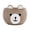 Brown, variant on Bear Cotton Rope Storage Basket, Cute Animal Basket with Handles for Toy Storage and Home Organization(Brown,26X20cm)