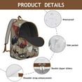 thumbnail image 2 of Farmhouse Rustic Chicken Coop Travel Backpack – Durable Oxford Material Backpack with Large Capacity and Anti-theft Features for Daily Use, School, and Short Trips, 2 of 5