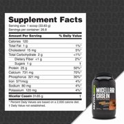 NutraBio Micellar Casein Protein Powder, 2 lbs, Dutch Chocolate
