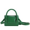 thumbnail image 2 of Bolso de mujer de moda portátil pequeño bolso cuadrado textura bolso bandolera, 2 of 6