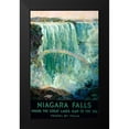 thumbnail image 2 of Vintage Apple Collection 17x24 Black Modern Framed Museum Art Print Titled - Niagara Falls, 2 of 5