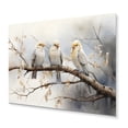 thumbnail image 2 of Designart "Silent Bird Watcher VII" Animals Metal Wall Art, 2 of 5