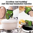 thumbnail image 7 of Lsque Pikmin Pattern Non-Slip Mini Oven Mitt Set，Mini Oven Gloves Silicone Heat Resistant Cooking Pinch Mitts Potholder for Kitchen Cooking & Baking, 7 of 7