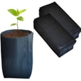 thumbnail image 3 of Bolsas de vivero de plantas 5.5 * 6.3 pulgadas 200PCS, bolsas de cultivo de plantas biodegradables no tejidas Bolsas de inicio de plántulas de tela para árboles jóvenes de frutas y flores vegetales, s, 3 of 5