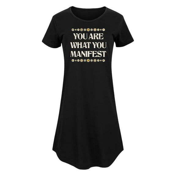 Instant Message - You Are What You Manifest - Women's Any Way Dress