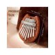 thumbnail image 2 of 1pc 8-Key Cute Portable Thumb Piano, Exquisite Finger Piano Instrument Sapele With Lanyard, Birthdays Valentine's Day Thanksgiving Christmas Gifts, 2 of 4