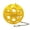 Yellow, variant on Reptile Feeding Ball, Green Hanging Enrichment Toy with Suction Cups and Chain for Bearded Dragons and Geckos – for Terrarium Foraging, Habitat Enrichment and Stress Relief – 1 Pack with Chain