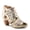 MET LILAC MULTI, variant on L`Artiste Icon-met Women’s Sculpted Heel Shootie with Hand-painted Comfort