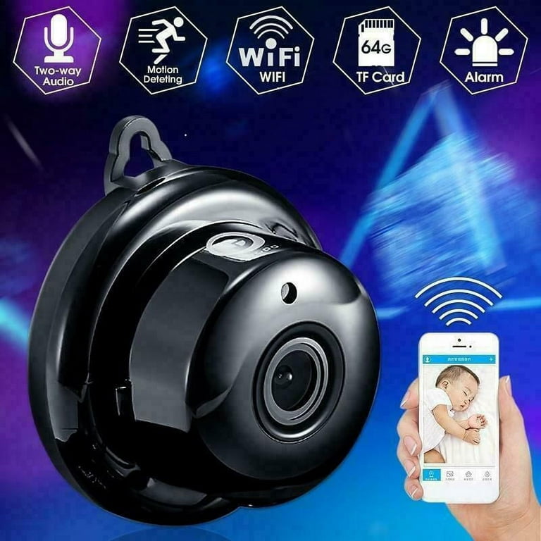 Cámara 5g Wifi Monitor para bebé 1080p mini cámara CCTV interior Ai  seguimiento de audio video vigilancia cámara Afortunado Sencillez