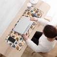thumbnail image 3 of Long Mouse Pads for Desk,Beige Baseball Gear Pattern Desk Mats on Top Of Desks, Desk Mouse Pad Extra Large with 3mm Non-Slip Base and Stitched Edge for Gaming,Office,Work,Home 31.5"x11.8", 3 of 6