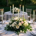 thumbnail image 6 of Rechargeable Candles Taper Lights with Remote Timer, LED Tea Lights Candles Battery Operated, Rechargeable Flameless Candles for Home Decor Seasonal Decor, Dia 0.8"X H 9.6'', 6-Pack, 6 of 9