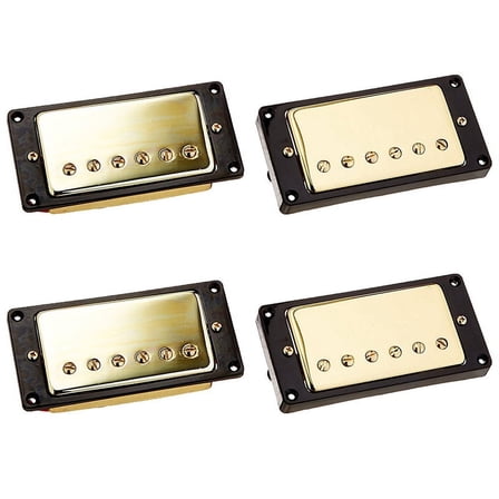 2 Set Humbucker Pickup Gold for Replacement