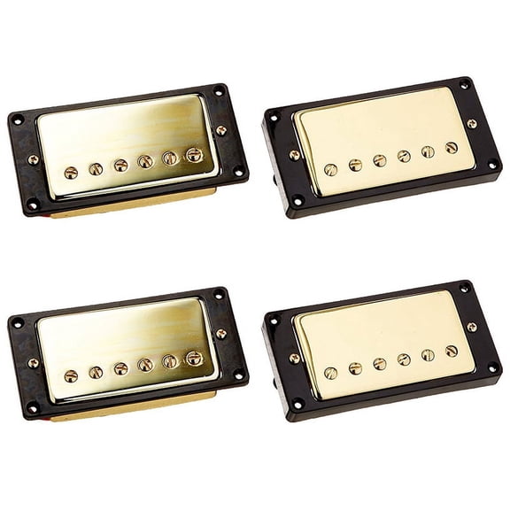 2 Set Humbucker Pickup Gold for Replacement