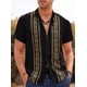 thumbnail image 2 of Camisa De Manga Corta De Playa Guayabera Cubana Para Hombre, 2 of 8