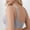 Light Purple, variant on Women's Wireless Seamless Satin Bra, Unlined Lift & Support, Side Coverage, Breathable Comfort Everyday Bra Beige XXL