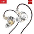 thumbnail image 2 of TRN MT1 MAX Controlador Dinámico Con Interruptores De Ajuste Con Cancelación De Auriculares HIFI Mt3, 2 of 4