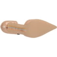 thumbnail image 4 of Sam Edelman Viv Beige Blush Slip On Stiletto Heel Pointed Toe Fashion Pumps (Beige Blush, 6), 4 of 6