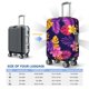 thumbnail image 4 of Balery Purple Flower Funda de equipaje, fundas para maletas, elástica, lavable, protector de maletas, compatible con maletas de 18 a 32 pulgadas-X-Large, 4 of 7