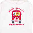 thumbnail image 3 of Inktastic Fire Truck 3rd Birthday Boy Toddler Hoodie, 3 of 4