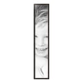 thumbnail image 2 of ArtToFrames 8" x 43" Black Square with Gold Beads Picture Frame, 8x43 inch Black Wood Poster Frame (WOM-5021),  Pack, 2 of 7