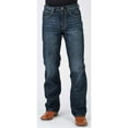 thumbnail image 3 of Stetson Men's Modern Fit Bootcut Jeans Blue 33W x 30L  US, 3 of 3