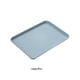 thumbnail image 5 of Matsuzay Bandeja plástica rectangular fácil de limpiar para las bandejas rectangulares plásticas diarias de la cocina de la bandeja del té Mostrada azul grande, 5 of 6