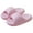 Pink, variant on Pillow Slippers for Women Lightweight Spa Slip on Shoes Quick-Drying Shower Shoes Slides