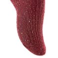 thumbnail image 3 of Lian Style Women's 4 Pair Knee-high Wool Boot Socks Size 7-9 (Wine), 3 of 3