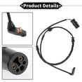 thumbnail image 4 of 1pc Car Front Brake Pad Wear Sensor for Opel for Astra 1998-2009 No.13122323 TPU Rubber Black, 4 of 6