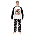 thumbnail image 4 of LuLiaMenton Cozy Matching Halloween Pajamas, Ghost Pumpkin Family PJ Set, 2-3T-Kid, 4 of 6