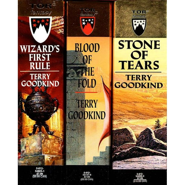 The Sword Of Truth Boxed Set I Books 1 3 Wizard S First Rule Stone Of Tears Blood Of The Fold Walmart Com Walmart Com