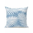 thumbnail image 7 of Outdoor Pillows Waterproof, Blue Palm Leaf Throw Pillows with Inserts Included, Summer Coastal Botanical Tropical Indoor Outdoor Decorative Lumbar Pillow for Bed/Couch/Patio 18"x18", 1Pcs, 7 of 7