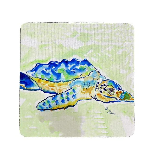 Betsy Drake CT661 sous-Verre Tortue - Ensemble de 4