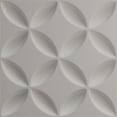 thumbnail image 5 of Ekena Millwork 19 5/8"W x 19 5/8"H Wallflower EnduraWall Decorative 3D Wall Panel, Bright Coat Gold (Covers 2.67 Sq. Ft.), 5 of 6