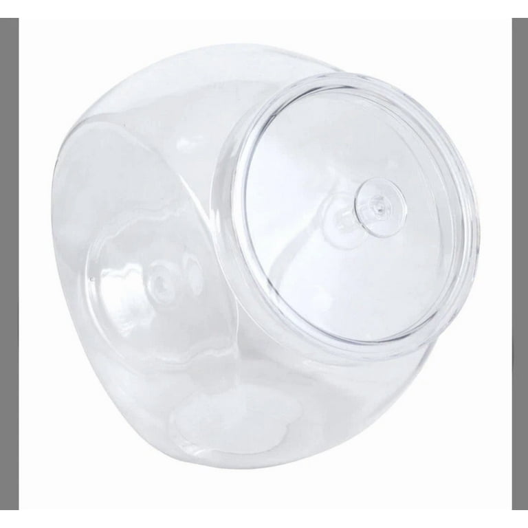 Caterer'S Corner Plastic Candy Jars With Lids 55Oz.