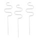 thumbnail image 4 of Enrejado para plantas de interior de 3 piezas, maceta resistente para decoración, enrejado para plantas de Metal plateado de larga duración para 1377 pulgadas shamjiam Estaca de apoyo, 4 of 8